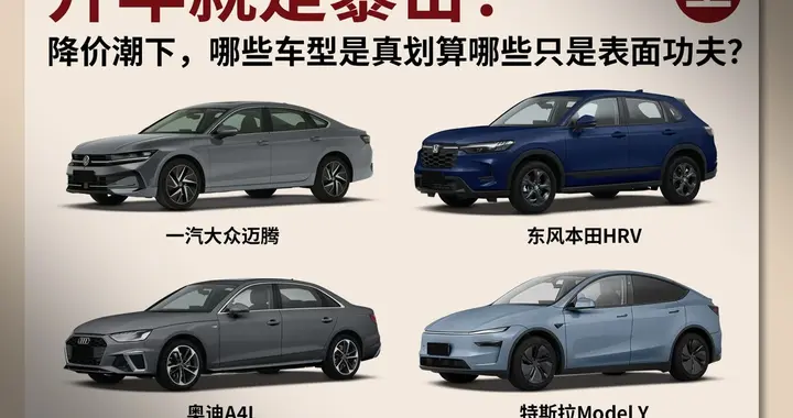 开年就是暴击！降价潮，哪些车型是真划算哪些是表面功夫？（上）