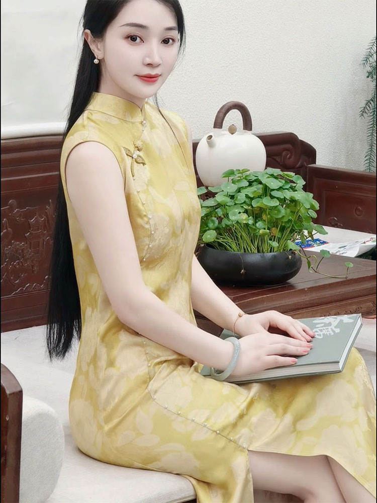 独特新中式女装国风气质高级感超好看连衣裙女夏季2025年新款裙子