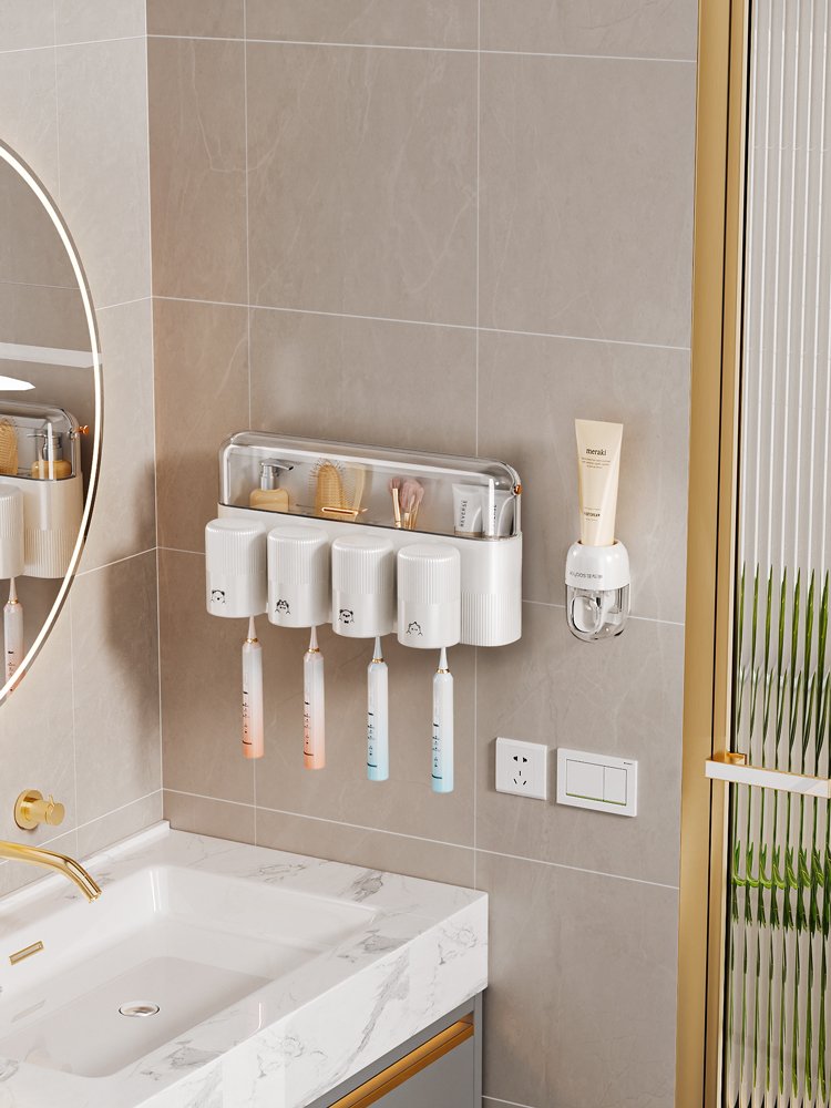 谁懂啊这牙刷架实用爆了家用必备神器