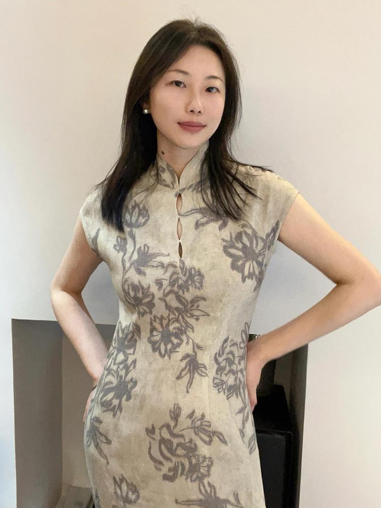 国风旗袍裙亲测|国风新款旗袍