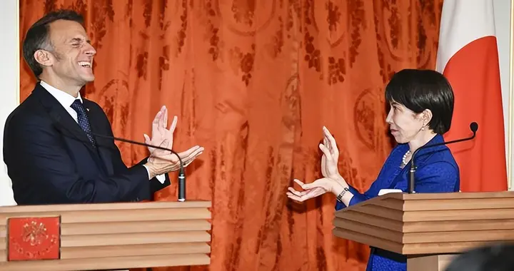 马克龙访日签协议，要与高市反对中国“霸权”，帮日本解决大麻烦