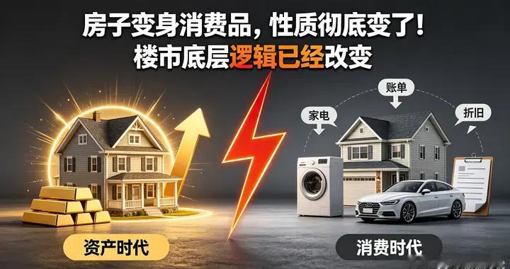 房子变身消费品，性质彻底变了！