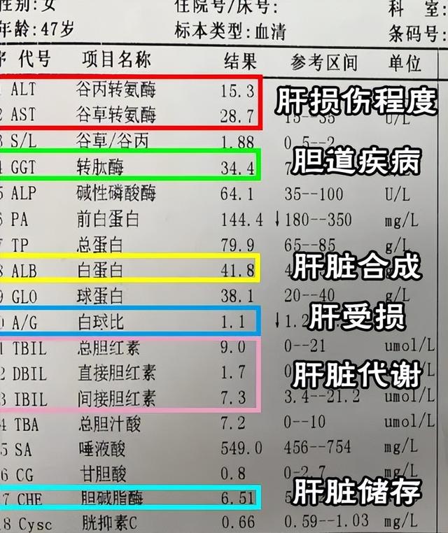 别等肝“硬”了才后悔！看懂这6项肝功能异常，早发现早止损