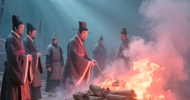 “焚书坑儒：一场用火焚灭的文化梦魇，千年反思的永恒烙印”