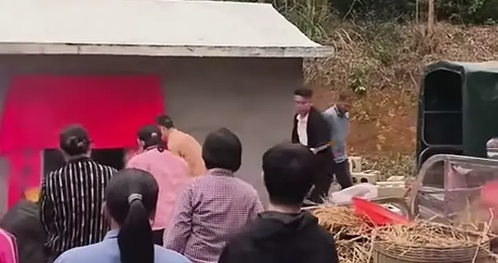 广西男子清明祭祖，林地建“活人房”引争议，网友：这也太敢了！