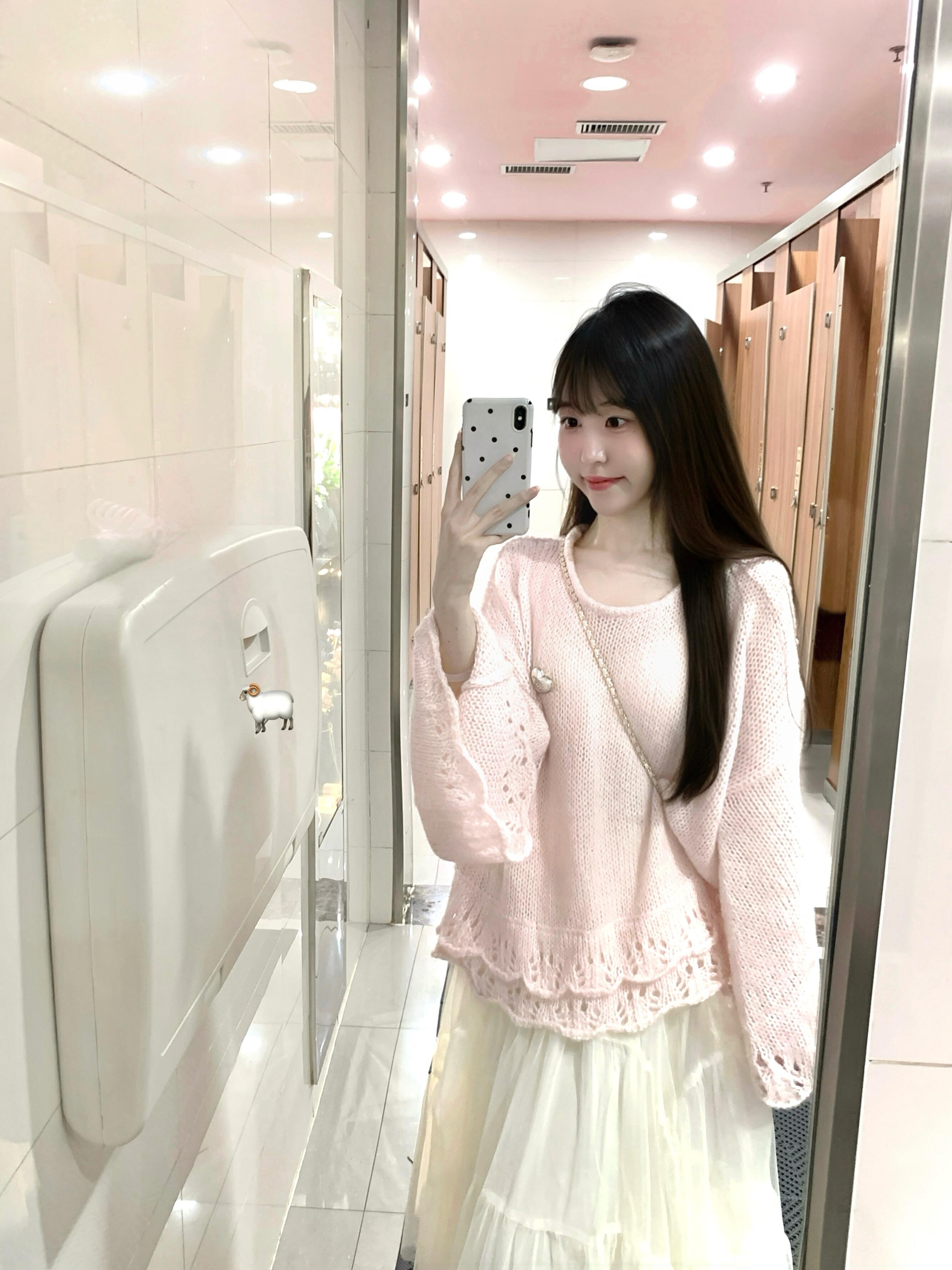 初秋韩系针织毛衣穿搭两件套