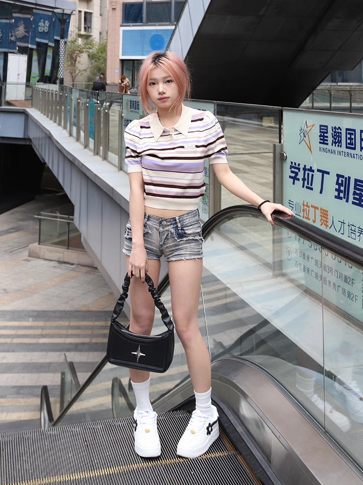 元气初夏💜氛围Polo衫