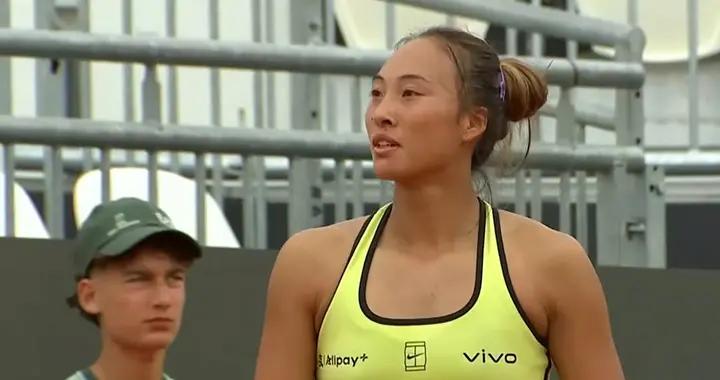 网球最新战报 WTA1000罗马站郑钦文2-1邦达尔晋级第二轮