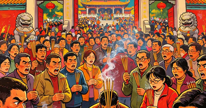 香火百亿，人心荒芜：国人拜佛，早已沦为一场功利骗局