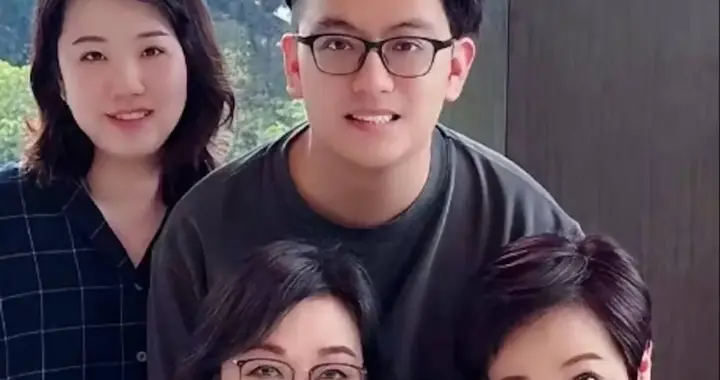 惠英红侄子罕露面为姨妈祝寿，样貌神似惠天赐，表兄是李小龙亲侄