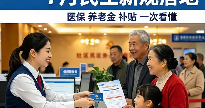 医保7月起“大变天”！这串20位数字，将卡住几亿人的“救命钱”