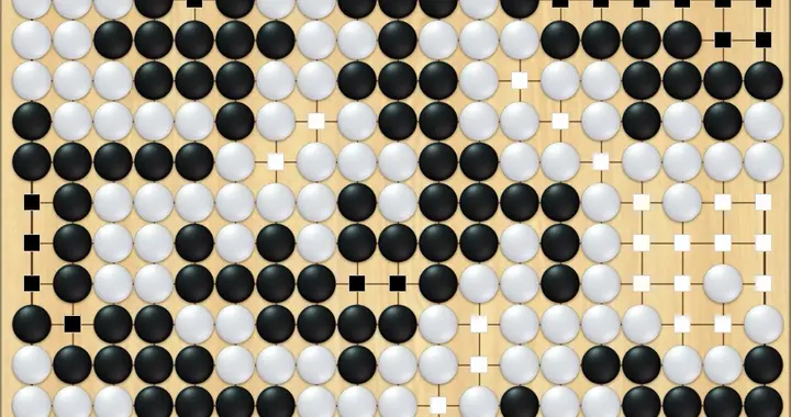 难得一遇的奇局。我对野狐围棋平台有不同意见。电脑也出错了。