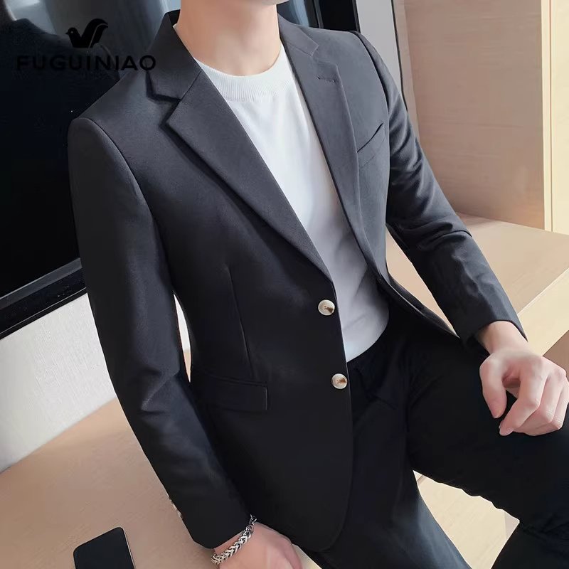 富贵鸟高级感西装男