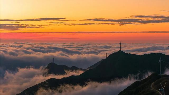 石镬坳这片史诗级瀑布云海太美喽~