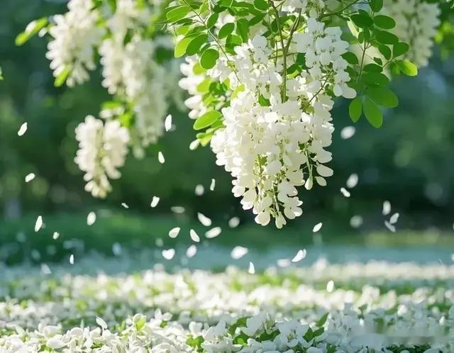 又到一年槐花儿开