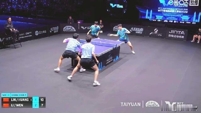 青川大叔：笑死我了！男双打到了2:2平后