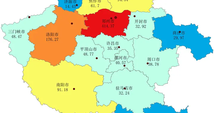 2025年河南省各地市研究与试验发展经费，研发强度，郑洛