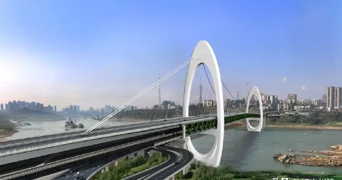 重庆又在偷偷造“外星建筑”？全球首座！黄桷坪长江大桥正式开工