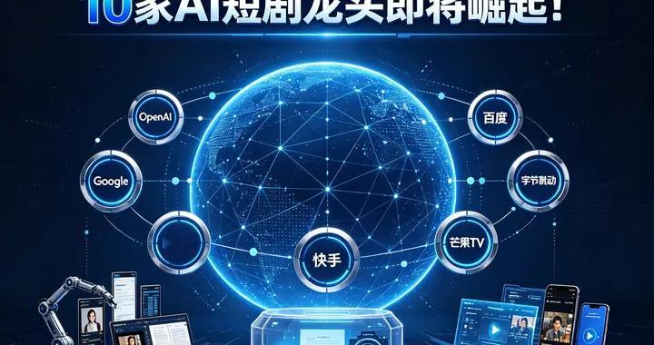 AI视频爆火，10家AI短剧龙头即将崛起！谁能成为下一个巨头？