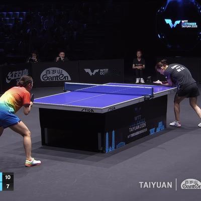 默默加油啊：石洵瑶又输削球手：马琳该12