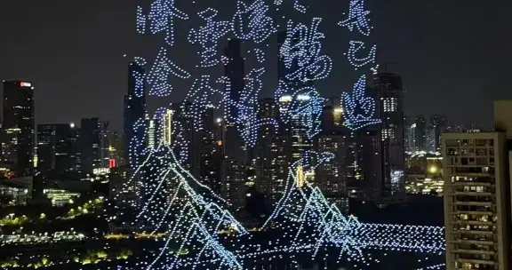 天幕炫舞，智盾守护：无人机吉尼斯纪录下的低空防御术