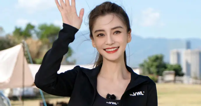 Angelababy运动风采