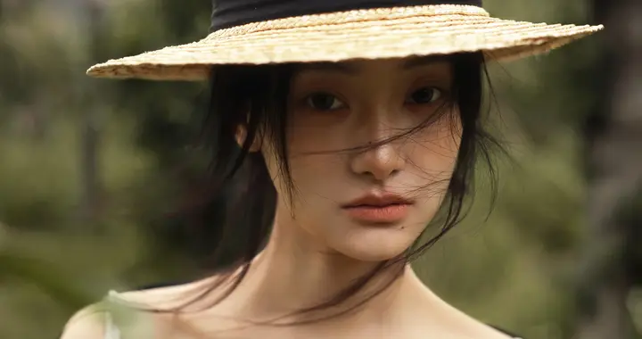 丛林中走出来的女子