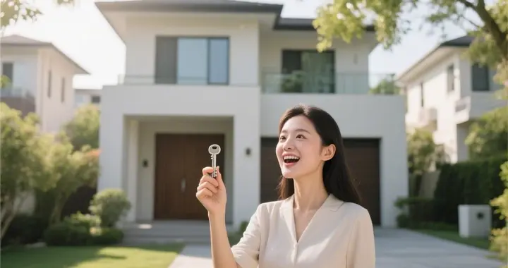 结婚纪念日，他送我一栋别墅钥匙。我查地址，是他前女友小区隔壁