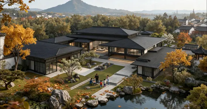 这才是中国人该住的房子，比豪宅更治愈！