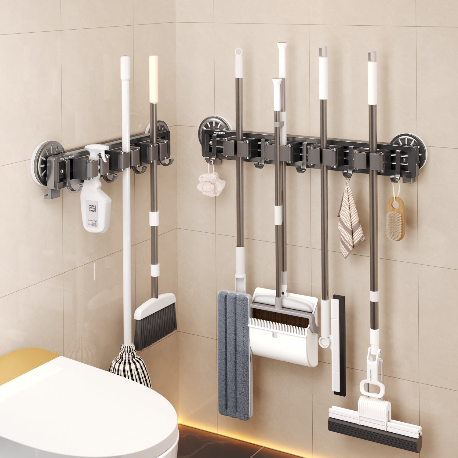 佳帮手吸盘壁挂浴室置物架