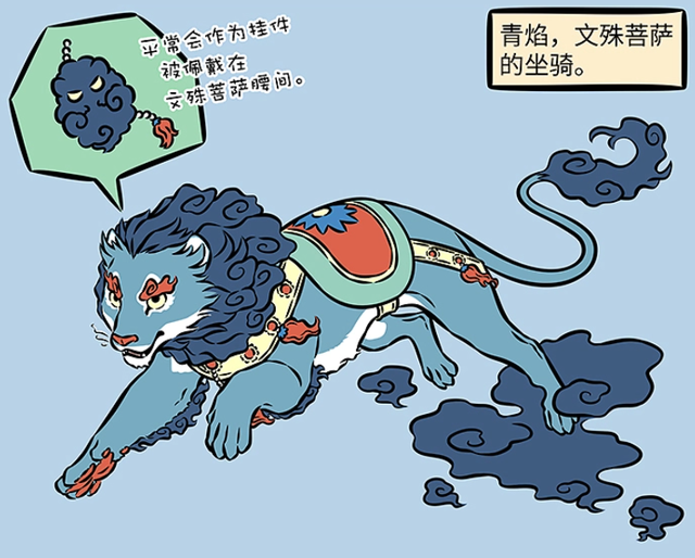 非人哉漫画最近登场了2个新角色，1个菩萨1个坐骑，两个都好有爱