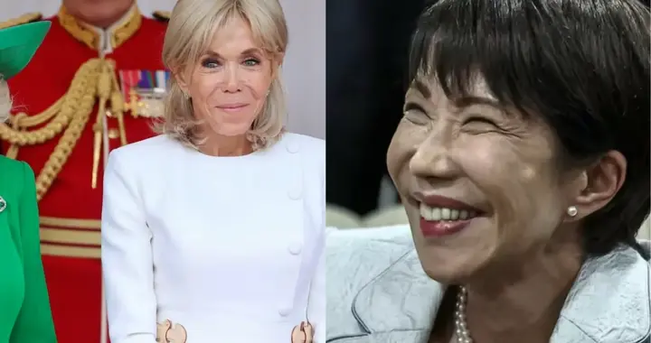 高世早苗替马克龙“澄清”了！绝对没有恋母情结，这表情没谁了