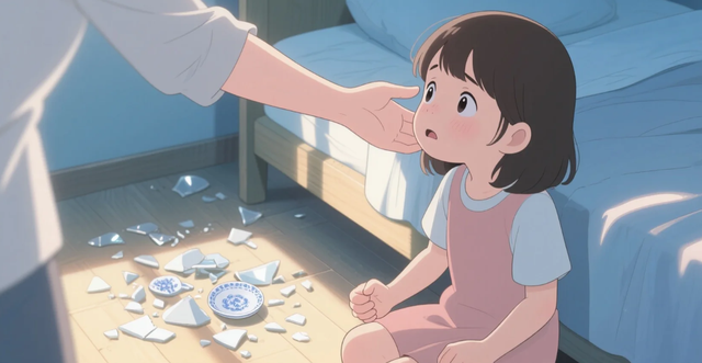 那滩蛋液教会我的事：吼完孩子后，一起蹲下来收拾残局