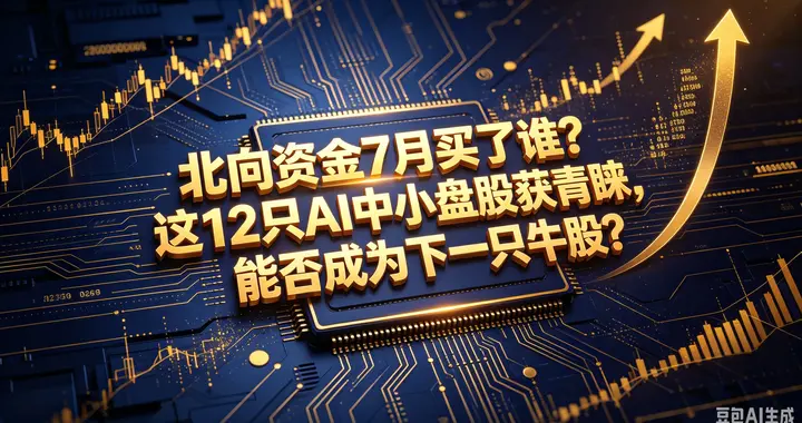 北向资金7月买了谁？12只AI中小盘股获青睐，能否成为下一只牛股