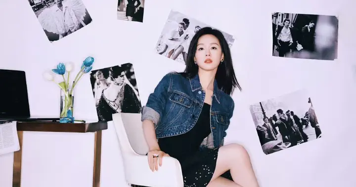 陈都灵，高跟妆造型美腿精选图集。