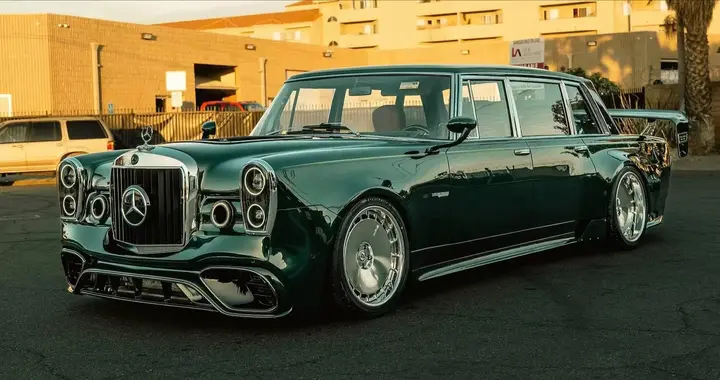 复古奔驰600重生：老壳焕新芯，千匹猛兽来袭