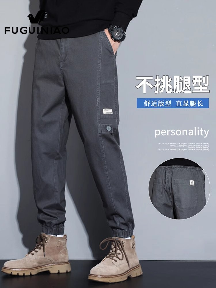 富贵鸟休闲裤束卫裤