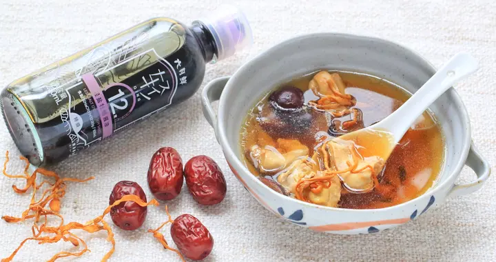 藏着滋补与鲜美的秋冬靓汤 | 虫草花瑶柱汽锅鸡汤