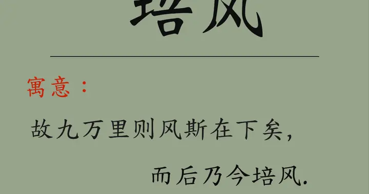 简洁大方，拒绝用力过猛的名字