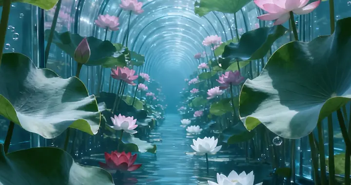 濯清涟而不妖｜好运莲莲，步步生香，好运莲花壁纸！