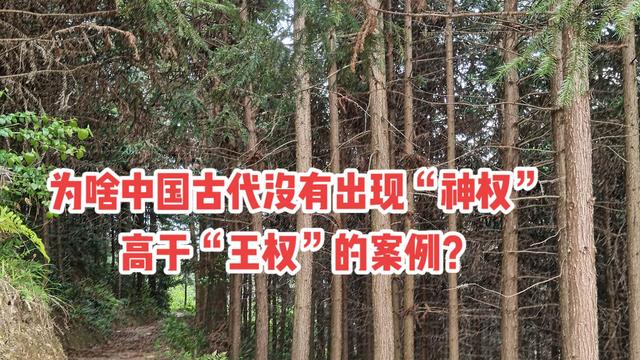 子函短视频：为啥中国古代没有出现神权高于