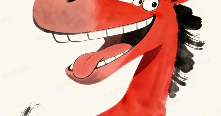 马脸虽长，快乐更长，正所谓，我的草原我的马，自由自在最潇洒！