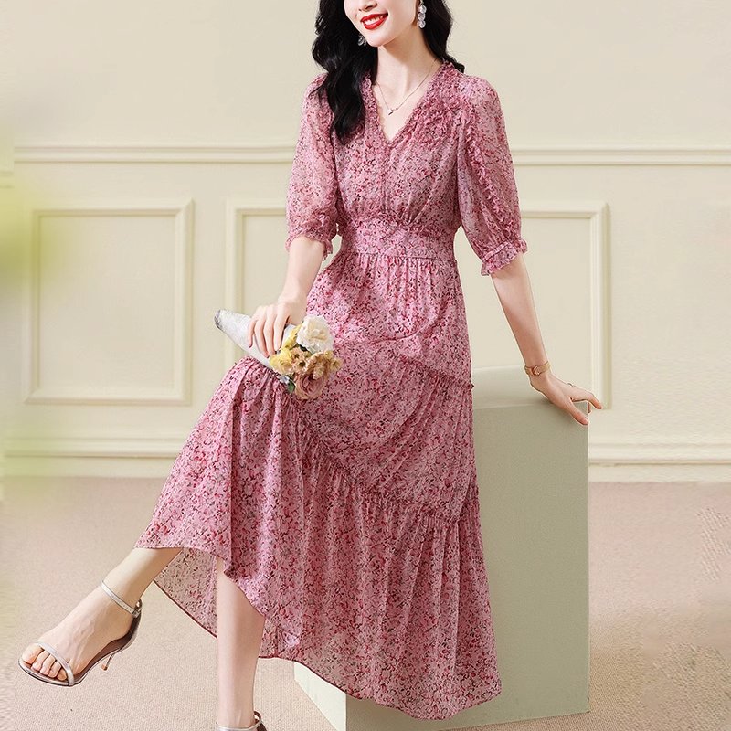 🌺真丝诱惑，春日浪漫袭来👗