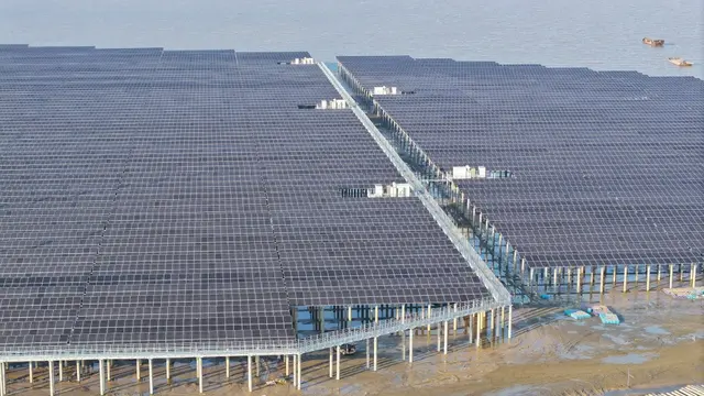 国华如东光氢储一体化：国内规模最大的“光氢储一体化”海上光伏