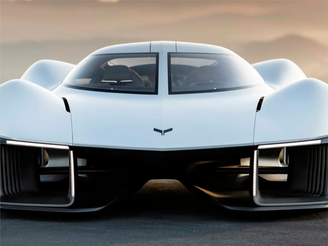 当美式肌肉插上电动翅膀 科尔维特概念车亮相