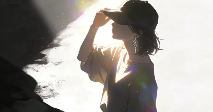 活成黑白世界里的那束光｜光影头像