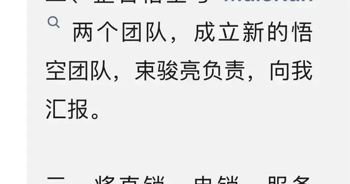 钉钉新任CEO发出第一封全员信：5个“向我汇报”