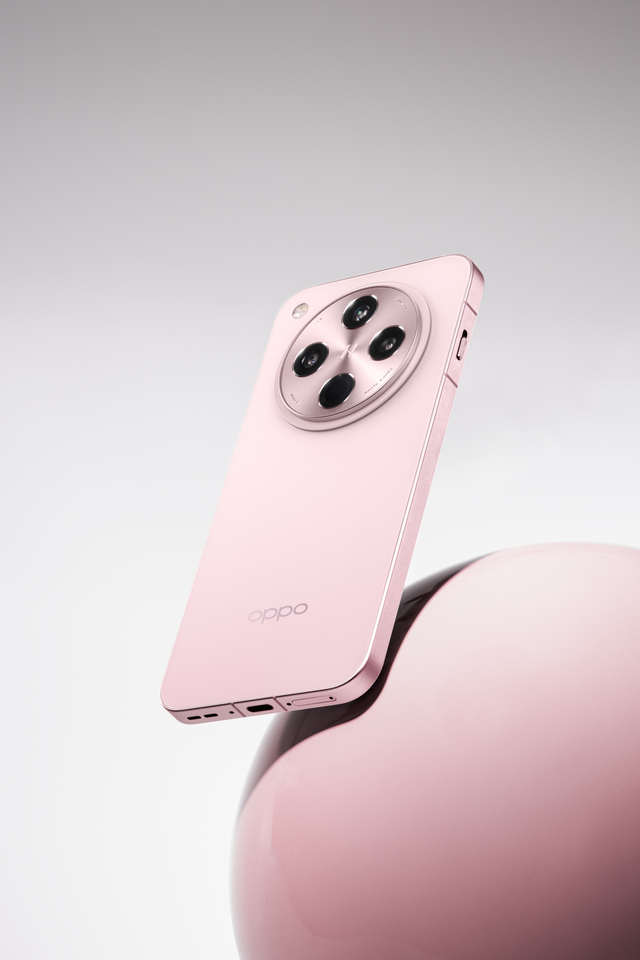 OPPO Find X8真机图曝光！清新“气泡粉”配色尽显OPPO美学设计底蕴