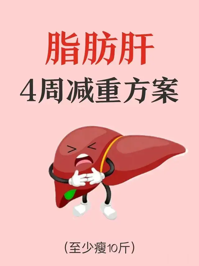 脂肪肝，四周减重10斤\uD83D\uDD25