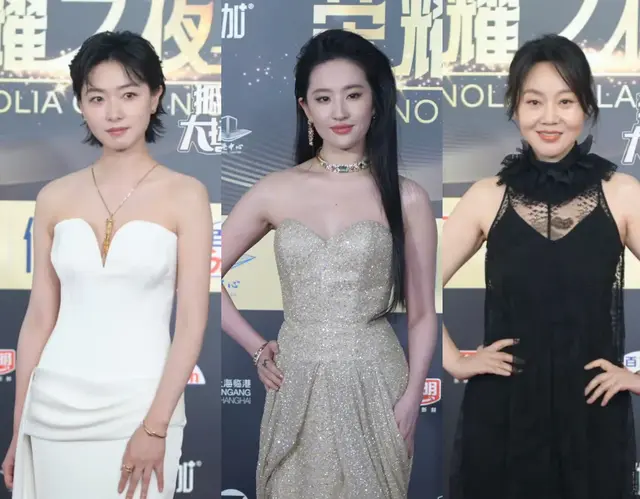 白玉兰提名之夜，林更新稍显邋遢，刘亦菲发型雷人，吴越清秀耐看